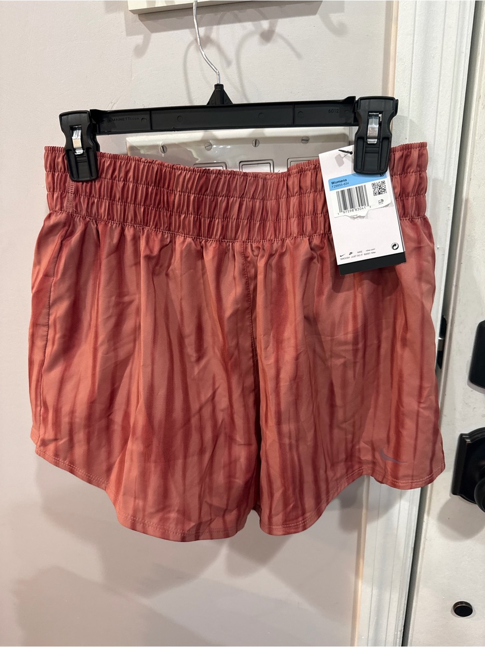 Nike Women's Athletic Shorts in Rose Rust